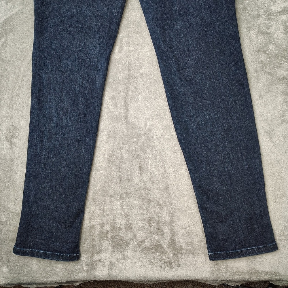 Judy Blue Jeans Womens 30 Blue Boyfriend Dark Wash Distressed Stretch Denim - Picture 16 of 16